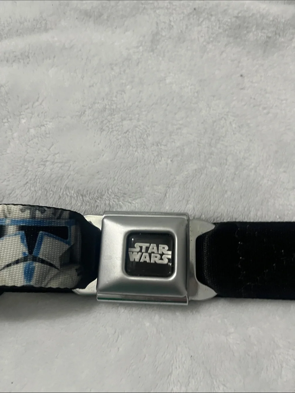 Buckle Down Boy’s Star Wars Storm Trooper Seatbelt style belt